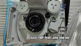 4HK1 8-98226185-0 L, lâmpada principal de 4HK1 8-98226181-0 R cabe NKR700P